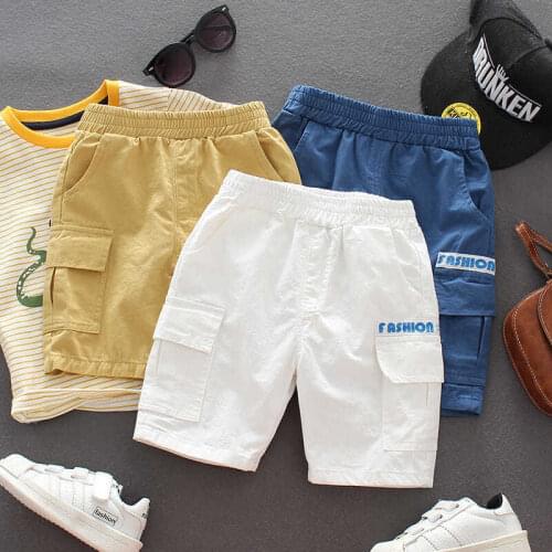 Kids Boy shorts cotton boy sports shorts childrens summer overalls baby casual shorts kids pants