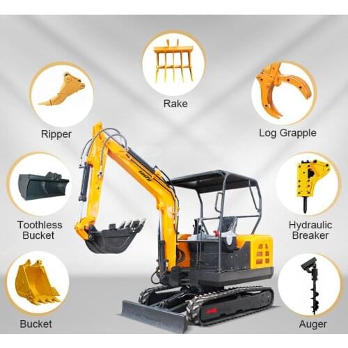 Small Size Excavator 3000kg New Product Sale Mini Hydraulic Diggers Less Digging Resistance