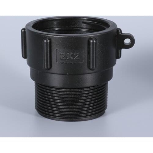 IBC tank adapter 60mm Coarse thread to 2 inch BSP Male Connector Garden Hose Pipe Fittings High quality 1Pcs