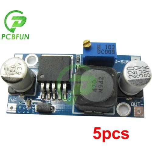 LM2596HVS LM2596 HV LM2596HV DC-DC Adjustable Step Down Buck Converter Power Module 4.5-53V To 3-40V Adjustable Power Adapter