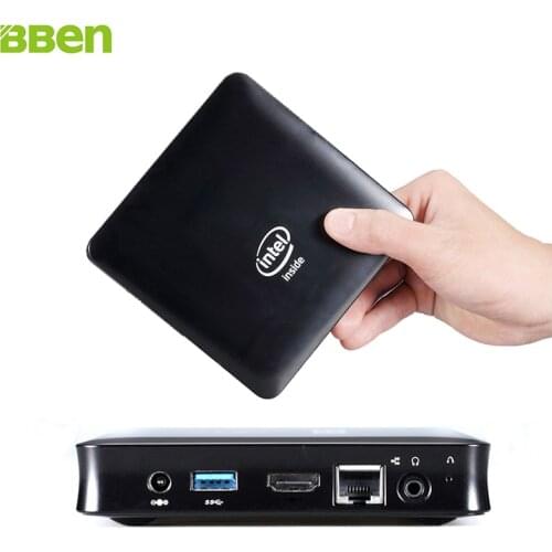 BBEN Intel Mini PC Windows 10 Intel Z8350 Quad-Core 2GB 4GB RAM HD Graphics RJ45 Audio Jack USB3.0 Windows Mini PC Stick PC