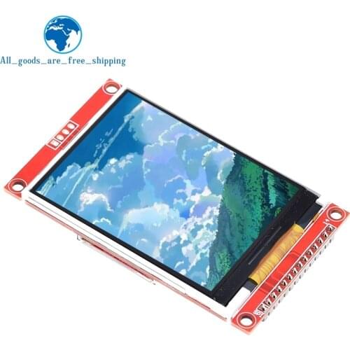 2.8" 240x320 SPI TFT LCD Serial Port Module With PCB Adapter Micro SD ILI9341 5V/3.3V 2.8 inch LED Display For Arduino
