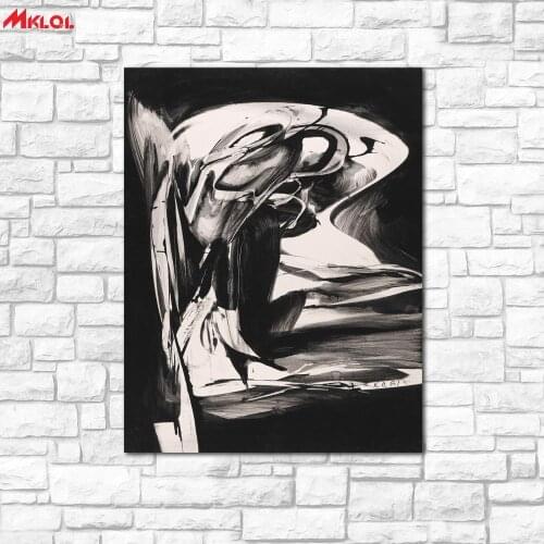 Wall Art KARL OTTO GUTZ-Ohne Titel 1965 Painting For Living Room Home Decoration Oil Painting on Canvas Wall Painting no fram