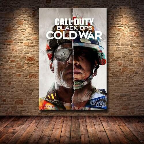 Call of Duty Warzone Cold War Game Posters Pictures Canvas Wall Art Decorative Home Decor Paintings Living Room Decoration