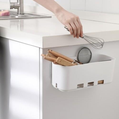 Drawer cabinet racks under the sink clutter storage rack kitchen wall-mounted spice supplies storage rack