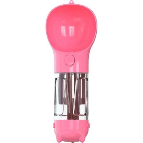 Portable Multifunctional Dog Water Bottle For Puppy Kitten Pet Outdoor Travel Drinking Bowl Water Dispenser Dog Accessories