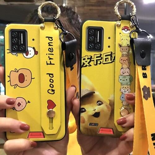 Soft Case Cover Phone Case For UMIDIGI Bison GT Shockproof Wrist Strap Lanyard Soft Anti-dust New