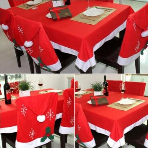 Xmas Tablecloth snowflake chair covers Christmas Table Cloth Cover Decor Family Christmas manteles para mesa Manteles AU273