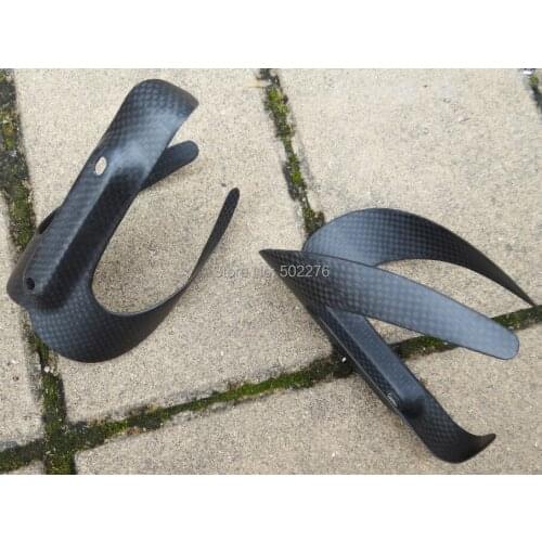 Carbon Matt Cycling Water Bottle Cage for Cyclocross Road Mountain Bike MTB - 2 pcs cages CG005
