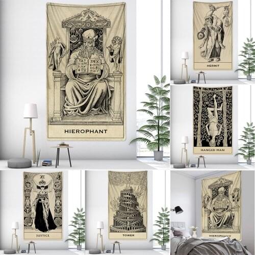 Sorcerer Home Decoration Tapestry Hippie Mandala Tapestry Bedroom Wall Decoration Sofa Blanket Yoga Mattress Bed Sheet