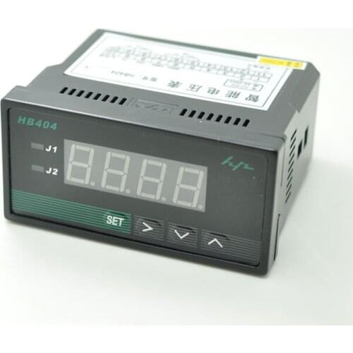 High-precision digital voltage display, intelligent switchable range, AC/DC universal