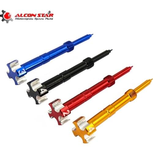 Alconstar For Motorcycle 4T Carburetor Air Fuel Mixture Adjustment Screw Keihin FCR Carburetor CNC