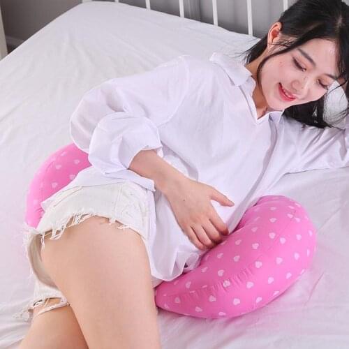 Pregnancy Pillow U Shape Body Support Cushion Foldable Multi-function Cushions Belly Side Sleepers Pillows Home Textile