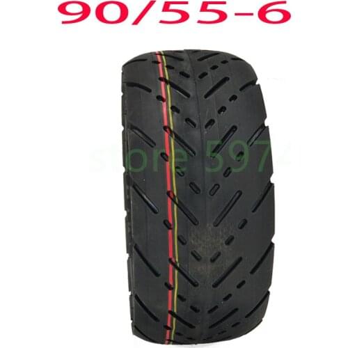 TUOVT 90 / 55-6 Tubeless Wheel Vacuum Tire 10 Inch For Electric Scooter And Scooter Tire Accessories