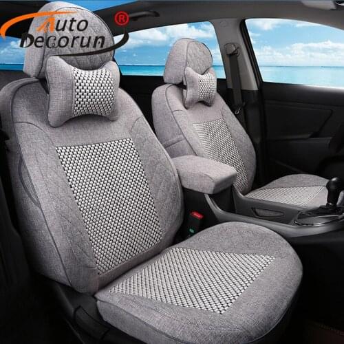 AutoDecorun Cover Seat Car For Jeep Patriot 2008 Car Seat Covers Supports Cushion Cover Sets Automobiles Interior Accessories