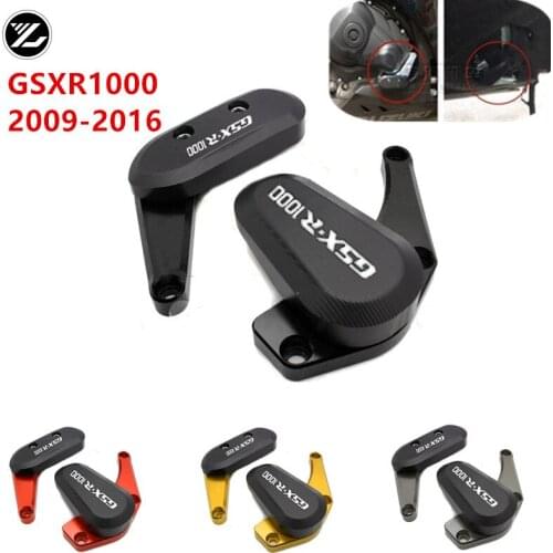 For SUZUKI GSX-R GSXR1000 2009-2016 K9 K10 2012 13 14 15 Frame Slider Crash Pad Motor Stator Case Saver Cover falling Protector