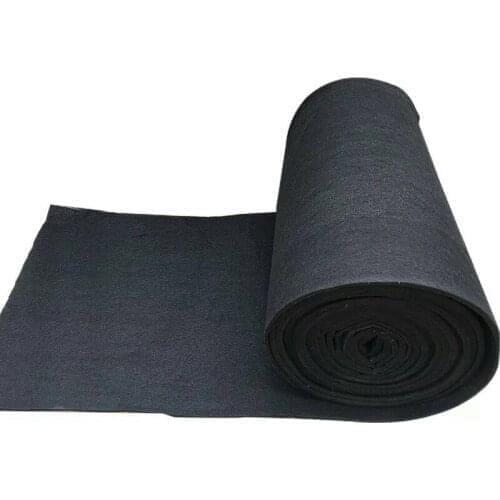 Black Cooker Hood Extractor Activated Carbon Filter Cotton For Smoke Exhaust Ventilator Home Kitchen Range Hood Parts