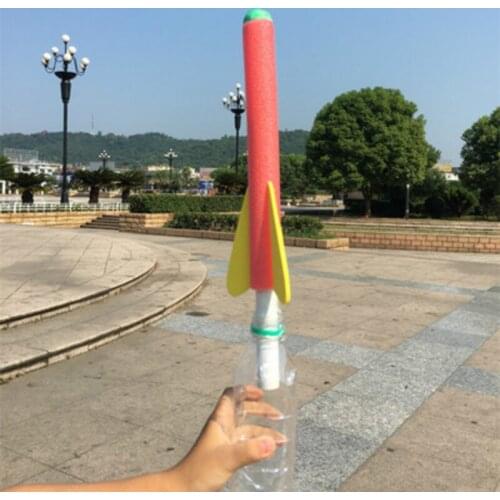 DIY science and technology production of self-made air-pressure rocket scientific experiment air gun principle model