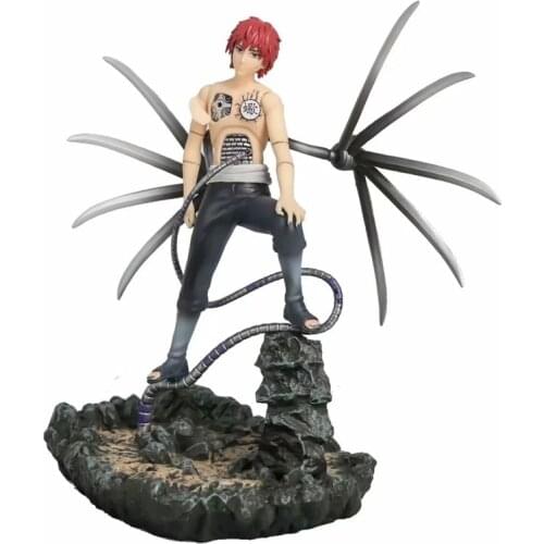 Naruto Action Figure Animal Figurine Machine Scorpion Statue Scene Hand Made Model 26CM PVC Ornaments Sasori Doll Figma