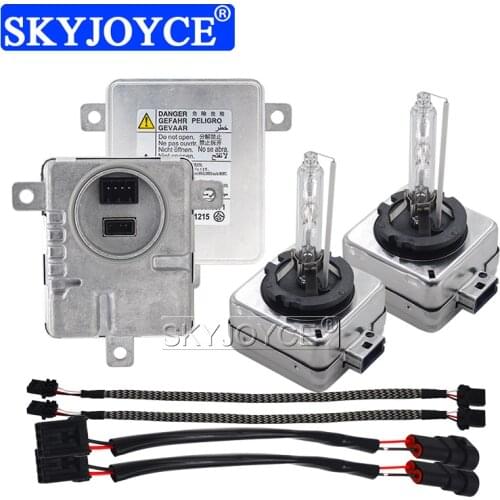 SKYJOYCE D8S Xenon HID Car Headlight Ballast Kit 12V 35W D8S 6000K 4300K 8000K HID Xenon Standard Lamps For Audi A3 A4 A5 A6 A7