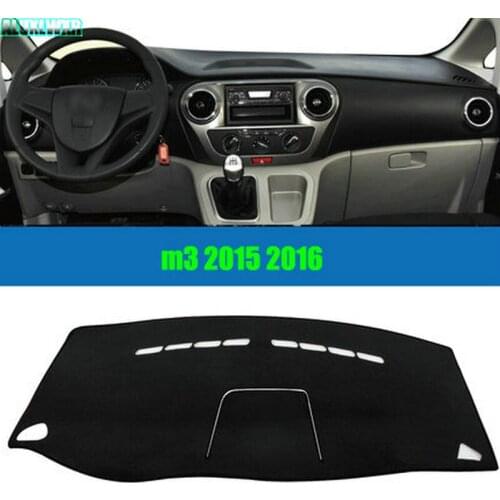 Car Dashboard Avoid Light Pad Instrument Platform Desk Cover Mats Carpets Auto Accessories 2015 2016 Car-styling 1PCS for JAC M3