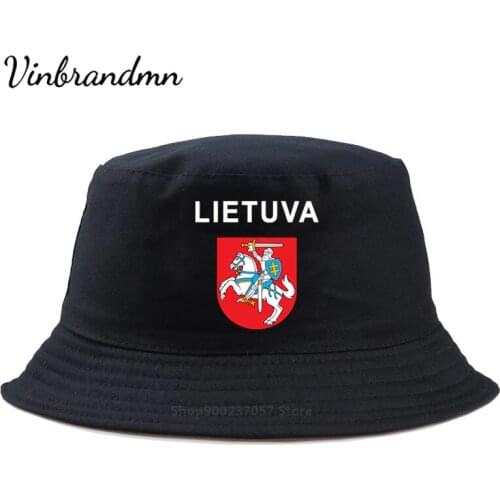 LITHUANIA hat diy free custom name number ltu cap nation flag lt lietuva lietuvos lithuanian country print fashion bucket hat