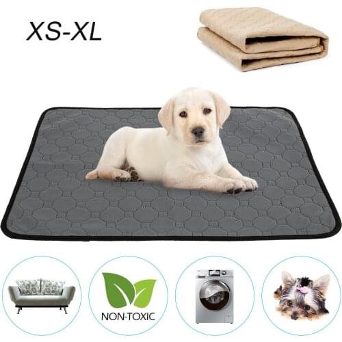 Washable Pet Pad Dog Pad Absorbent Diaper Pad for Dog and Cat Training Pad Waterproof Dog Mat Pet Products for Dog