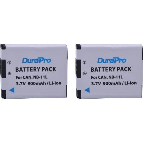 NB-11L 900mAh NB-11LH Batteries for Canon A2300 IS A2400 IS A2500 A2600 A3400 IS A3500 IS ELPH 115 HS110 HS