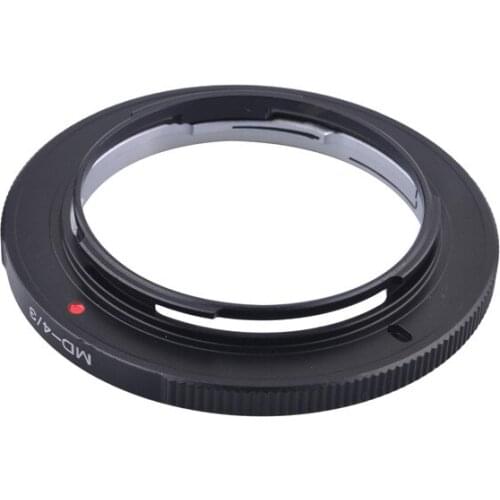 Pixco Lens Mount Adapter Ring for Minolta MD Lens to Olympus Four Thirds OM4/3 Camera E-5 E-3 E-30 E-620 E-610 E-600 E-520 E-510