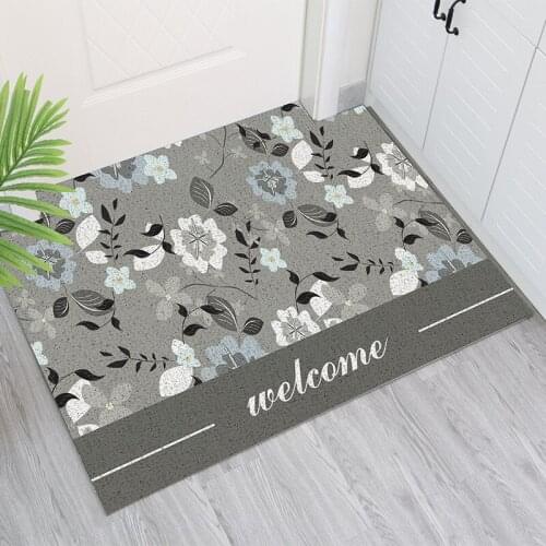 PVC Anti-slip Door Mat Carpet Entrance Door Mat Living Room Mat Kitchen Mat Bath Mat Hallway Can Be Customized Home Mat Carpet