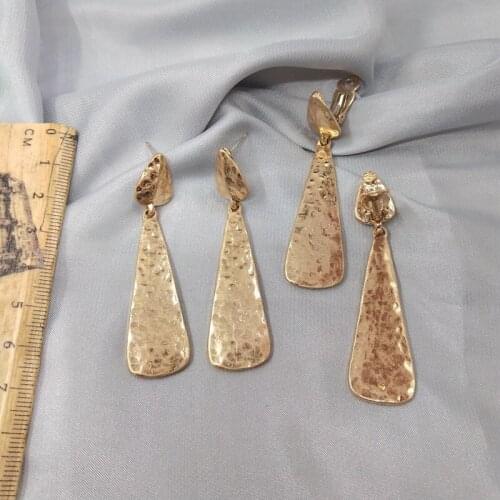 United States with Qingdao jewelry earring personality fashion people long pop the silver earrings earrings female D94