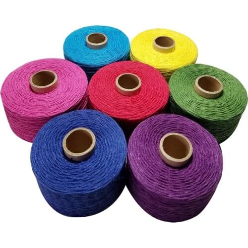 High Tenacity 100% Linen threads 200m/roll twine ramie cords for sewing Knitting handmade accessory DIY