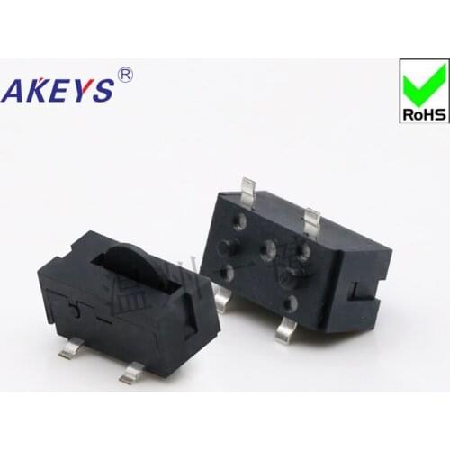 10pcs KFC-VT2-08 High Round Head Travel/Limit Switch Four-legged Patch with Column Fretting Reset Detection Key