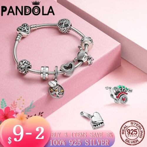 2021 new Colorful Arrival Traditional Rickshaw Charms Beads Fit Original Pandora Charms Bracelet Jewelry Gift