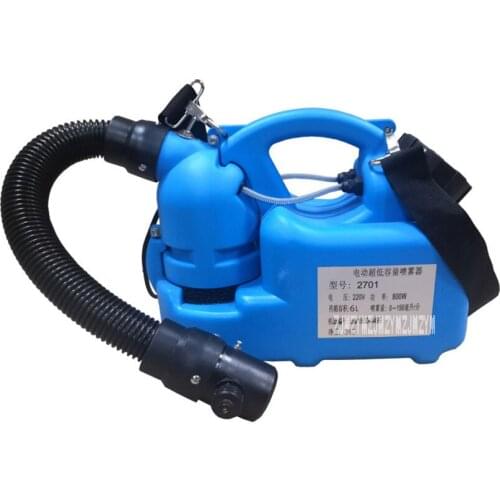 6L 800W 220V/110V Electric Sprayer Agriculture Power Sprayer Portable Knapsack Dual-Use Fogger Machine Large-Caliber Potion Tank