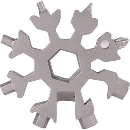 Vehicle-mounted Multifunctional Snowflake Wrench Octagonal Shape Multi-purpose Outdoor Portable Tool