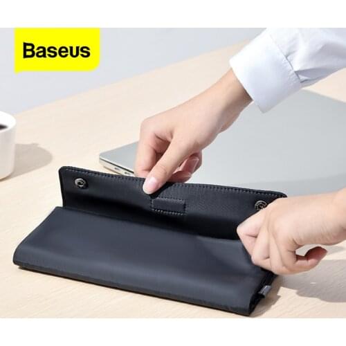Baseus Sleeve Laptop Bag Case For Macbook Air Pro 13 14 15 15 6 16 Inch For Mac Book Tablet Messenger Bag For Funda Mackbook Air