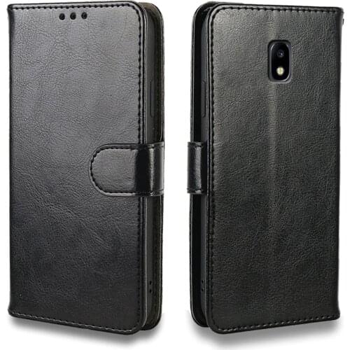 Luxury Case For Samsung Galaxy J2 J3 J5 J6 J7 J8 Plus 2017 2018 2016 Core Case Flip leather Wallet Card Slot silicone Cover