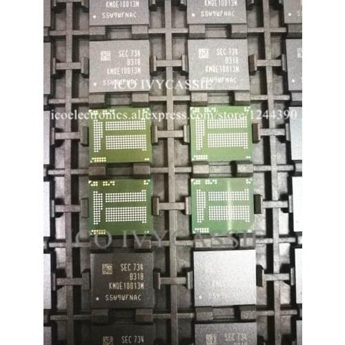 KMQE10013M-B318 eMMC NAND flash memory IC chip KMQE10013M B318 BGA221 EMCP 16+16 16GB
