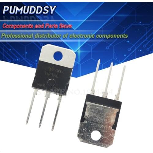 5PAIR/10PCS TIP36C TIP35C TIP36 TIP35 25A 100V TO-3P amplifier tube IC
