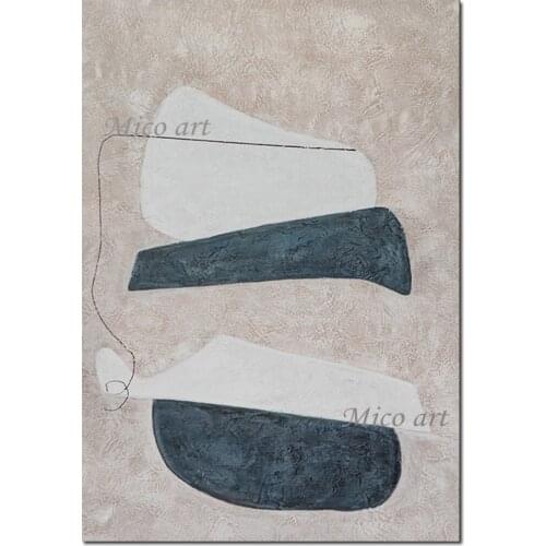 Home Wall Decoration Abstract Texture Oil Painting Wall Hangings Canvas Artwork Unframe Hand-painted Canvas Roll Paintings Art