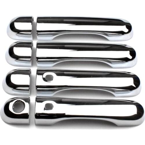 Chrome Door Handle Cover Trim For Jeep Renegade 2015 2016 2017 2018 2019 Accessories