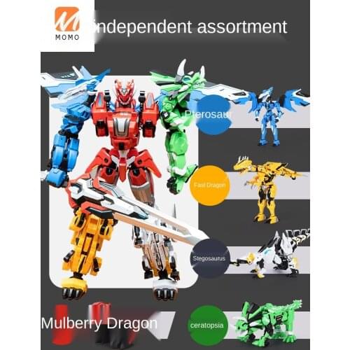 Deformation Toys Six-in-One Super Large Size 3 Combination Robot Children and Boys