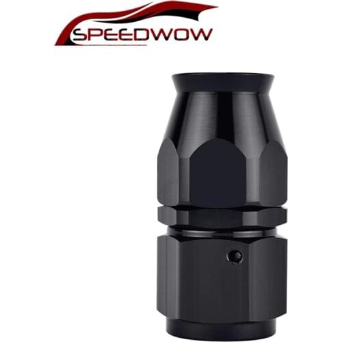 SPEEDWOW AN10 PTFE Hose End 0/90/180 Degree Fuel Fitting For PTFE Oil Fuel Line Swivel Seal Hose End 10AN Adapter