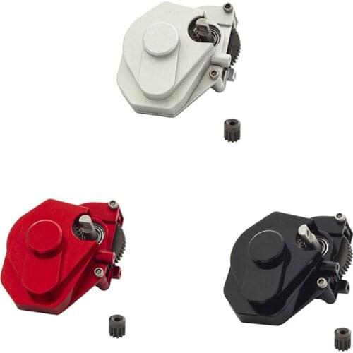 Metal Complete Gearbox Transmission Gears Set Gear Box for Axial SCX24 1/24 RC Crawler Car Upgrade Parts Accessories