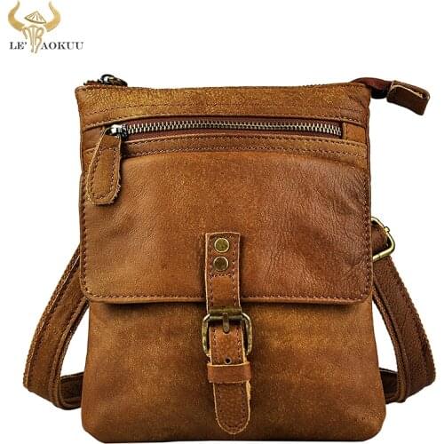 Fashion Leather Multifunction Hook Waist Pack Cross-body Bag 8" Summer Pouch Cigarette Case Phone Pouch Waist Belt Bag 6574-b