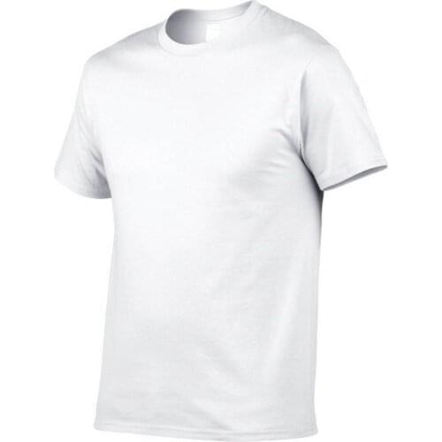 2021 New Solid Color Print T-Shirts Men Women High Quality 100% Cotton T Shirt DIY Custom Your Design Fashion Tees Tops Clothing