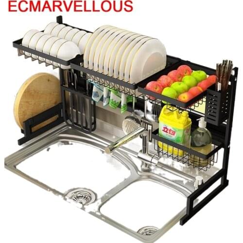 Organization Mutfak Organizer Escurreplatos Keuken Etagere Stainless Steel Cozinha Cocina Organizador Cuisine Kitchen Rack