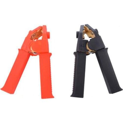 FUMAO Car battery line with fire line pure copper clip alligator clip strong large thickening