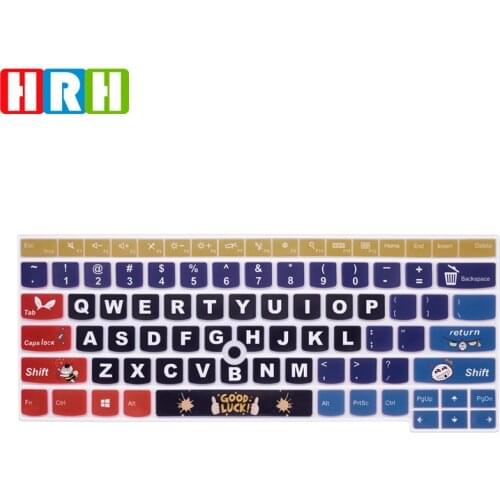 HRH Silicone Keyboard Cover Skin For Lenovo ThinkPad L390 L460 L470 L480 14"ThinkPad 14" E480 E485 E490 E475 E470